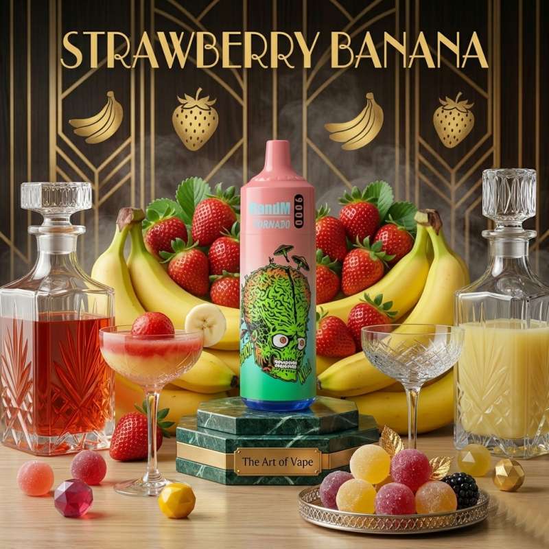 TORNADO 9K – STRAWBERRY BANANA